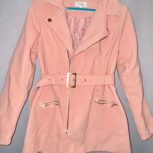 Pink Charlotte Russe coat